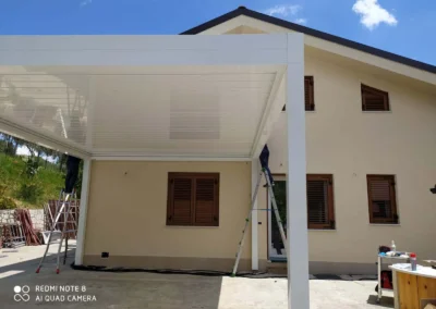 Ristrutturazione casa con esterno tecnologico